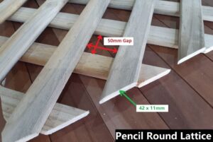 traditional timber lattice 006