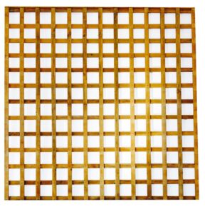 treated pine lattice square 001