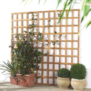 treated pine lattice square 004